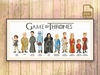 Game of Thrones Characters Cross Stitch Pattern, Game of Thrones Cross Stitch Pattern, Game of Thrones Characters,  Movie Cross Stitch Pattern #got_003