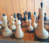 Oredezh old wooden soviet chess set