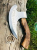 Hand Forged Original Viking Style Pizza Cutter Axe, Pizza Axe best gift for him 7.jpg