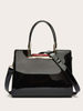 1Womens Artificial Patent Leather Shoulder Tote Bag.jpg