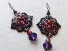 purple crystal earrings boho shic 4.jpg