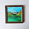 Impasto-painting-nature-of-mountain-landscape-and-lake-wall-decoration