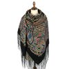 russian elite pavlovo posad women scarf shawl 356-19