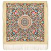 original russian merino wool pavlovo posad shawl wrap 1816-1