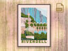 Welcome to Rivendell Cross Stitch Pattern, Movie Cross Stitch Pattern, Lord of the Rings Cross Stitch Pattern, Retro Travel Pattern #tv_020