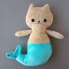 handmade-mermaid-cat-plush-toy