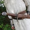 Knights Gothic Medieval Mounted Warriors Sword - Hand Forged Full Tan (3).jpg