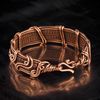 pure copper wire wrapped bracelet bangle handmade jewelry weavig gewellery antique style (5).jpeg
