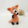 cute crochet fox