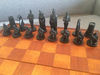 king artur soviet chess set knights