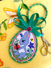 Easter Bunny and a Ladybug Egg ornament 2.jpg