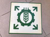 soviet agronomy farming mechanization sign plaque