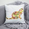 9 Cross stitch pattern sitting cat in boho autumn modern abstract style pattern.jpg