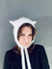 knitted wool kitty bonnet hat with ears devil hat22.jpg