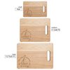 Boat gift Boat accessories Home is where the anchor drops Personalized cutting board sizing chart.jpg