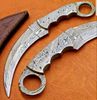 Full Tang Hand Forged Damascus Steel Hunting Karambit Knife Full Damascus Body.jpg