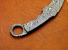 Full Tang Hand Forged Damascus Steel Hunting Karambit Knife Full Damascus Body3.jpg