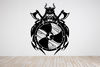 Viking Warrior Sticker Warrior Ancient Viking Symbols Weapons Great And Strong