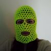 Fluorescent-full-face-covering
