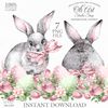 Watercolor easter bunny clipart.JPG