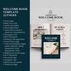 Airbnb Host Bundle, Welcome book template, Canva template, guest book, airbnb template,