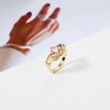 Hands Love Copper Gold-Plated Zircon Simple Ring5.jpg