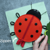 ladybug pdf pattern for quiet book