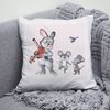 6 Funny Bunny with violin cross stitch pattern cross stitch chart for home decor and gift.jpg