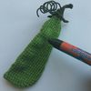 Pea Pod Brooch Crochet Pattern, realistic, real, artificial plant pattern, cute original pin, crochet flower brooch DIY 6.jpg