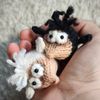 Crow Knitting Pattern, little knitted funny bird, Halloween decor, toy knitting pattern, cute amigurumi pattern, guide 2.jpeg