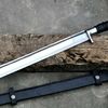 D2 Steel Sword, Hunting Short Sword, Battle Ready Sword, Viking Sword, Includes Sheat.png