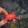 Crab toy knitting pattern, cute amigurumi toy, small knitted gifts, knitting diy, knitting ebook, knitted toy pattern 3.jpg
