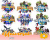Universal Studio Png, Family Vacation 2022 Png, Universal Studios Family Png, Family Trip Png, Cartoon Character Png, Digital Download.jpg
