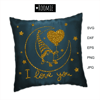 Valentine gnome on the moon with heart balloon pillow design.jpg