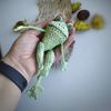 Frog Crochet Pattern, toad amigurumi toy, plush toy diy, green little frog for kid, crochet tutorial, frog pattern ebook 7.jpg