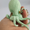 Octopus toy knitting pattern, cute knitted toy, seaside animal, octopus tutorial, stuffed animal pattern, handmade toy 9.jpg