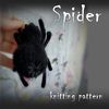 Spider knitting pattern, cute Halloween toy, holiday decor, spider brooch, kids pin, badge tutorial, amigurumi guide DIY 1.jpg