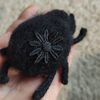 Spider knitting pattern, cute Halloween toy, holiday decor, spider brooch, kids pin, badge tutorial, amigurumi guide DIY 8.jpg