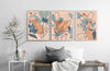 Three abstract prints in beige tones can be downloaded