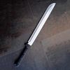 handmade d2 Steel tactical warrior combat fighter sword-micarta handle-handmade-hand forged-along leather shea.png