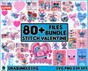80 Stitch Valentine Svg, Stitch Svg, Lilo and stitch svg, Love svg, Valentines Day svg, Stitch png, Valentine stitch svg, Cricut.jpg