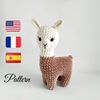 crochet pattern llama toy
