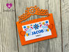 Mexican fiesta place card digital download files (cdr, ai, dxf, pdf)