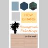 how-to-hang-hexagons-original-acrylic-paintings-in-the-interior-home-decor