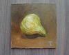 "Fig" oil small painting fruit stilllife original wall art picture artwork