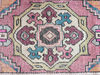 pastel rug, bath mat runner, miniature rug, kitchen mat, turkish vintage rug, small rug, shoe mat, porch mat, wool rug06.jpg