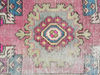 oriental rug, miniature rug, pink blue rug, vintage rug, boho decor rug, retro mat, turkish rug, organic mat, bath rug07.jpg