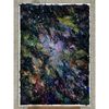 Watercolor painting for Home decor. Galaxy landscape is sale unframed.