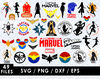 Captain Marvel SVG, Carol Danvers SVG, Captain Marvel logo SVG, Captain Marvel suit SVG, Photon Blasts SVG, Marvel Comics SVG, Superhero SVG, Kids' room decor S