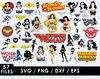 Wonder Woman SVG, Diana Prince SVG, Amazon Princess SVG, Justice League SVG, Wonder Woman logo SVG, Superheroine SVG, DC Comics SVG, Wonder Woman emblem SVG, La